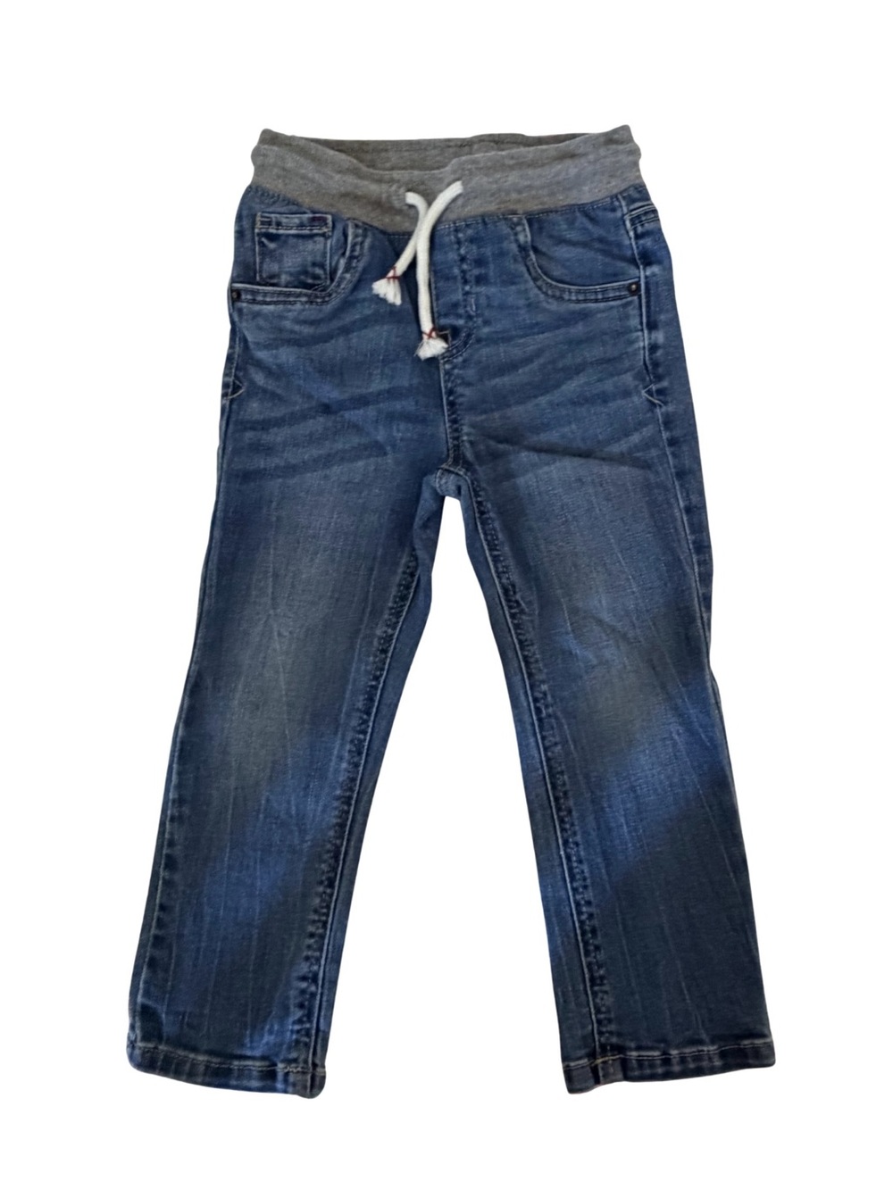 ~ Cat & Jack - Straight Pull-On Jeans Medium Wash 3T